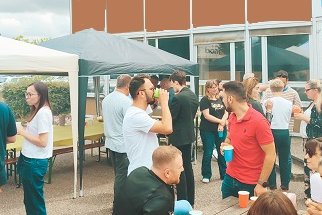 Barbecue annuel à QUARTIER des Entrepreneurs de Ludres.